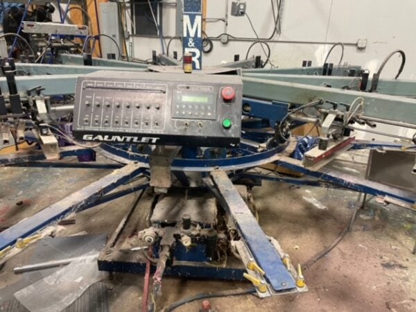 M&R Printing Gauntlet Automatic Screen Printing Press