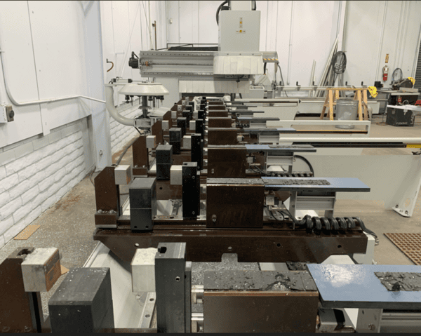 FOM ARGO 70 3+1 CNC Profile Machining Center
