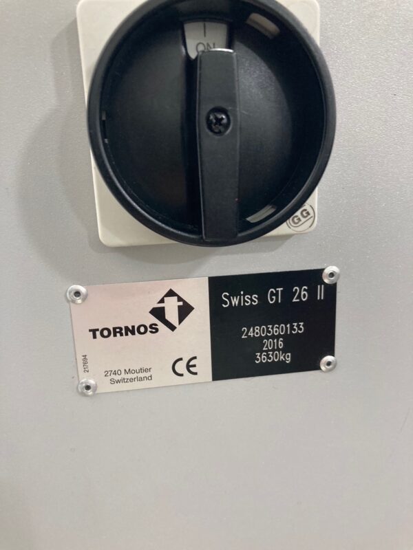 Tornos GT 26 Swiss CNC Lathe
