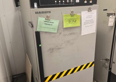 thermo electron corp. harris pbf99e3 blast freezer