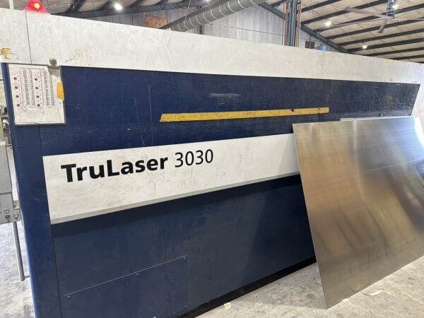 3000 Watt Trumpf TruLaser 3030 Fiber Laser