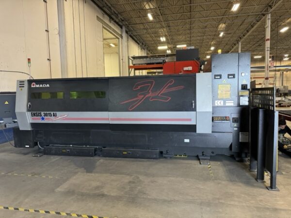 3000 Watt Amada Ensis 3015 AJ Fiber Laser