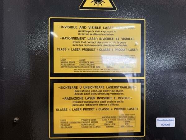 3000 Watt Amada Ensis 3015 AJ Fiber Laser