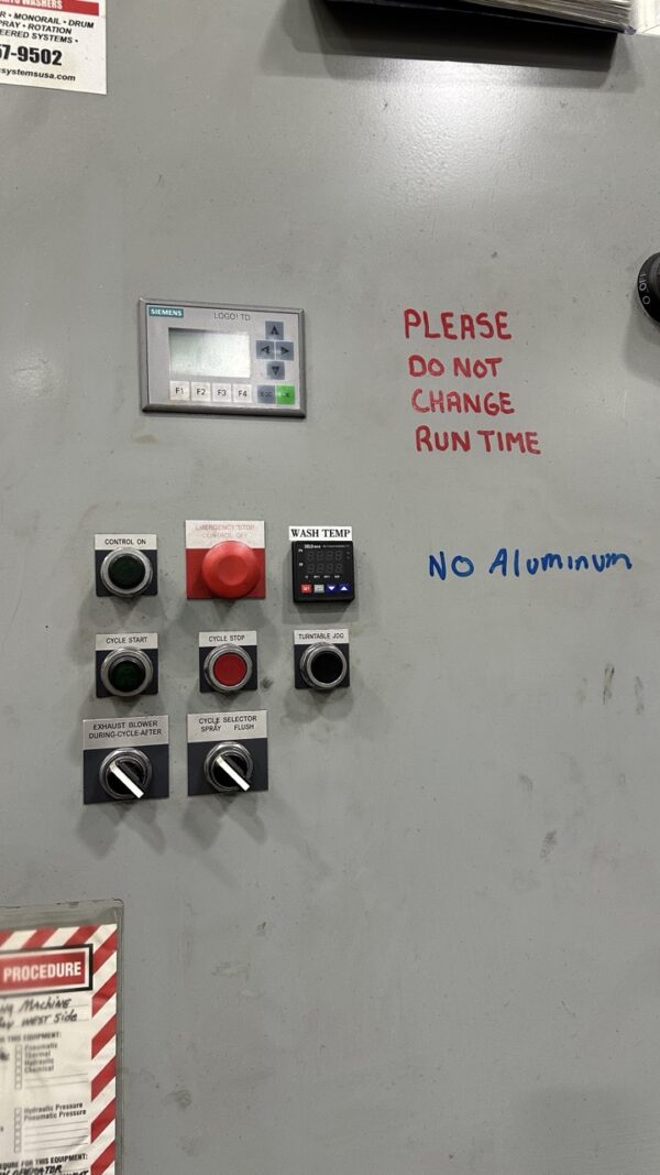 AEC Systems USA Industrial Parts Washer