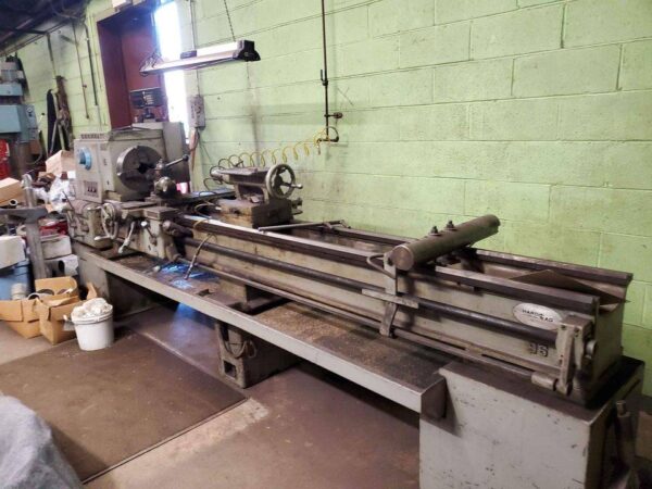 Cincinnati Engine Lathe, Model 19, 19"x96", DRO, Taper Attachement