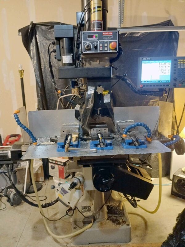 Kent KTM-3VSF 3-Axis CNC Knee Mill