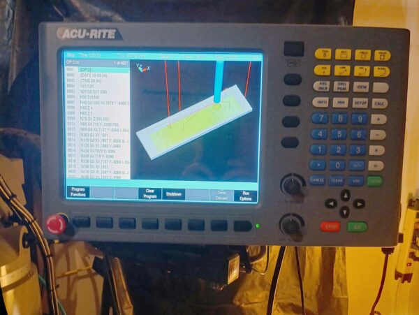 Kent KTM-3VSF 3-Axis CNC Knee Mill