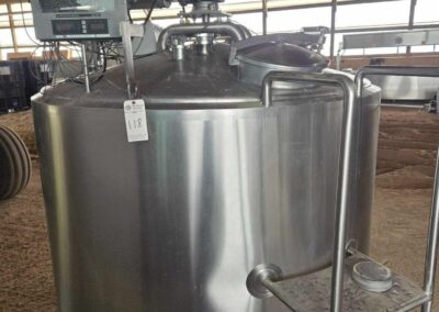 anco equipment bp-dt 800 gallon water jacketed vat pasteurizer