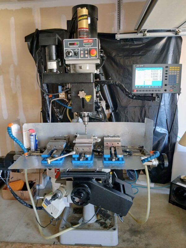 Kent KTM-3VSF 3-Axis CNC Knee Mill