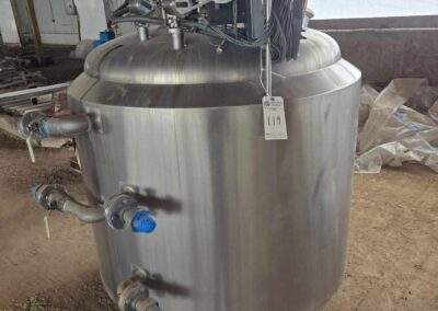 the creamery package inc 300 gallon water jacketed vat pasteurizer