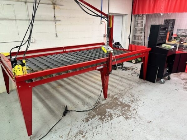 5' x 10' Samson PlasmaCam 510 Plasma Cutter, 2020 - Under 100 hours of Use! Hypertherm 85, Consumables, Computer and Software Included