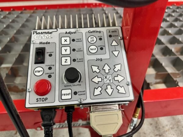 5' x 10' Samson PlasmaCam 510 Plasma Cutter, 2020 - Under 100 hours of Use! Hypertherm 85, Consumables, Computer and Software Included - Image 3