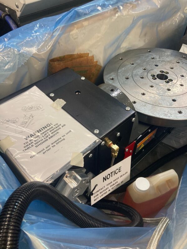 Haas TR160 Dual-Axis Trunnion Rotary Table, 2020 - 400 mm Platter, Never Used, Still in Crate - Image 6