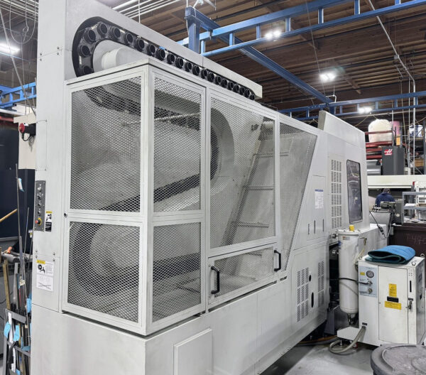Hyundai Wia KH80G 800mm HMC, 2007 - 1000 PSI Coolant Thru Spindle, Cat 50, 80 ATC, Chip Conveyor, 32" Pallet - Image 7