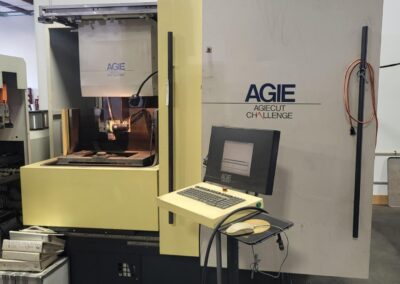 2000 agie agiecut challenge 2 cnc wire edm