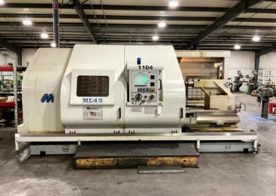 2005 milltronics ml 45 cnc lathe