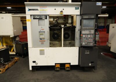2017 okuma 2sp-250h twin spindle town turret cnc lathe with robot loader 2
