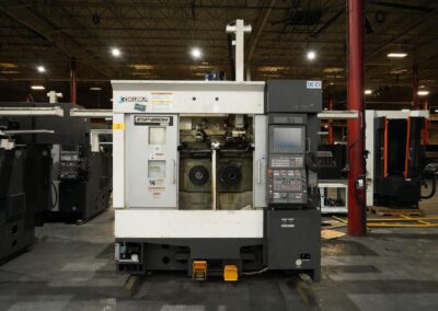 2017 okuma 2sp-250h twin spindle town turret cnc lathe with robot loader