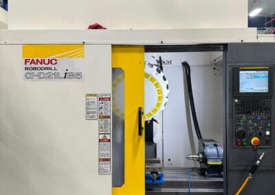 2018 fanuc robodrill a-d21lib5 vertical machining center