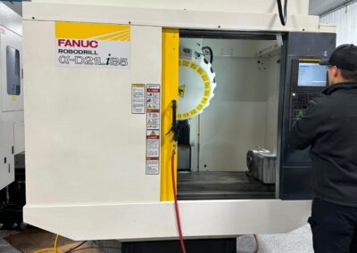 2018 fanuc robodrill a-d21mib5 vertical machining center