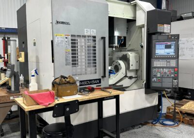 2018 okuma genos m460v 5-axis vertical machining center