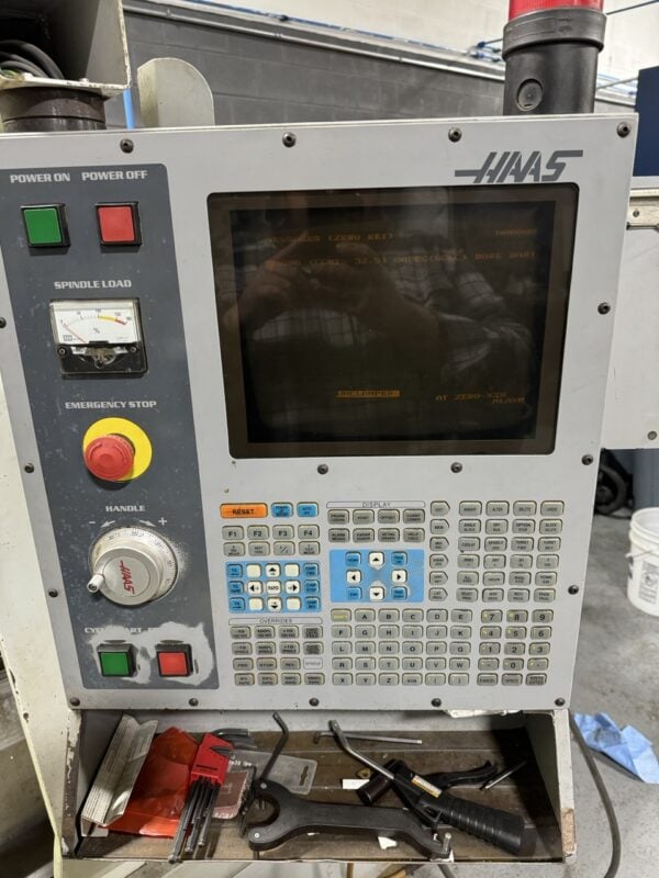 Haas SL-20T CNC Lathe, 2000 - Tailstock, Chip Auger - Image 7