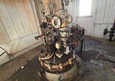 100 gallon ss agitated reactor