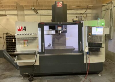 2017 haas vf-4 cnc vertical machining center