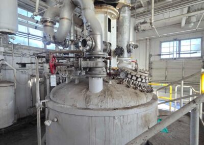 3000 gallon jacketed agitated ss reactor