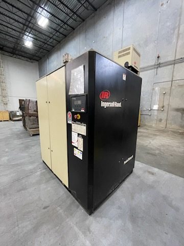 75 HP Ingersoll Rand IRN75H-CC Compressor, 2007 - VSD & Dryer