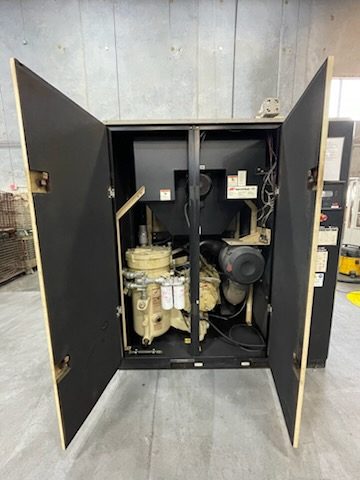 75 HP Ingersoll Rand IRN75H-CC Compressor, 2007 - VSD & Dryer