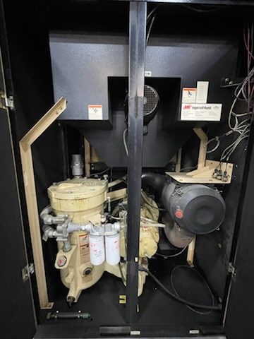 75 HP Ingersoll Rand IRN75H-CC Compressor, 2007 - VSD & Dryer