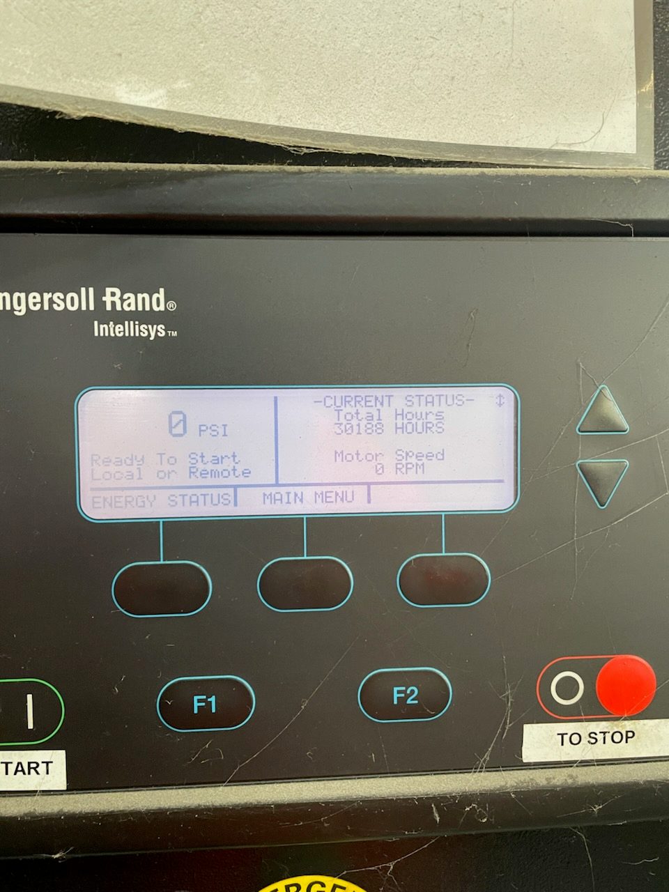 75 HP Ingersoll Rand IRN75H-CC Compressor, 2007 - VSD & Dryer