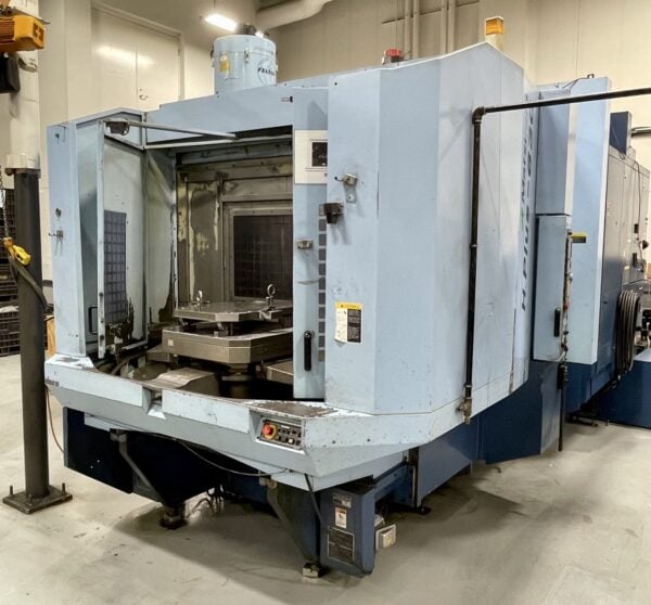 Matsuura H-Plus 630 HMC, 2007 - 630mm Pallets, TSC, Renishaw Probing, Full 4th Axis