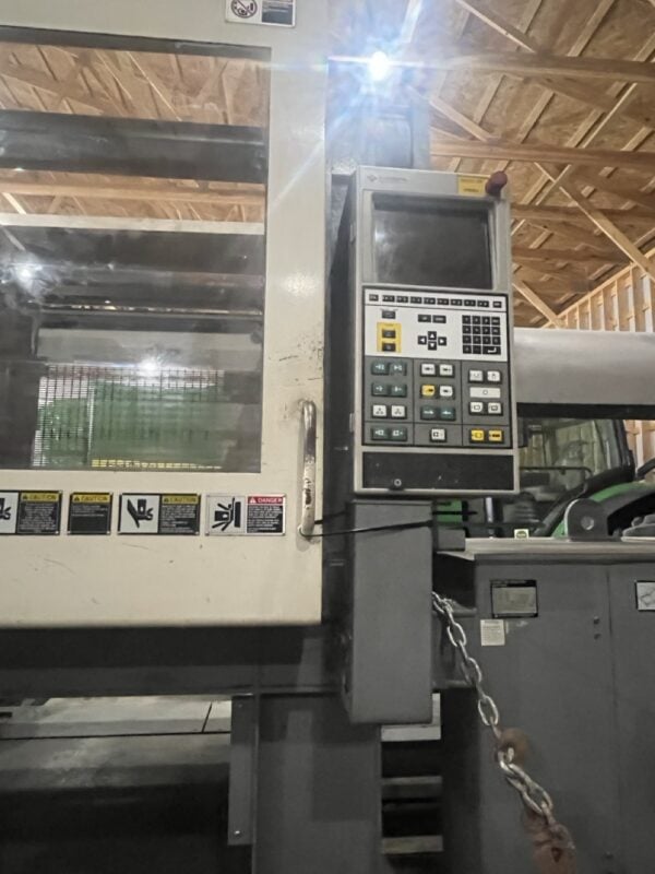 350 Ton 38.2 Oz Shot Sumitomo SH350C Injection Molding Machine, 1998 - Extremely Low Usage - Image 4