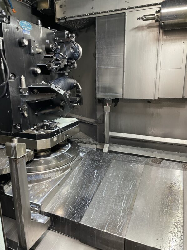 Matsuura H-Plus 630 HMC, 2007 - 630mm Pallets, TSC, Renishaw Probing, Full 4th Axis - Image 5