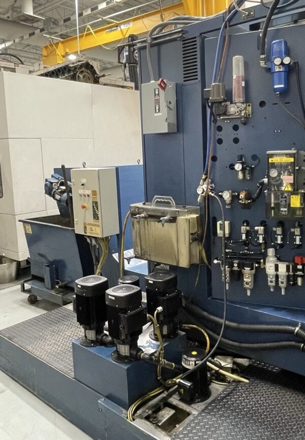 Matsuura H-Plus 630 HMC, 2007 - 630mm Pallets, TSC, Renishaw Probing, Full 4th Axis - Image 9