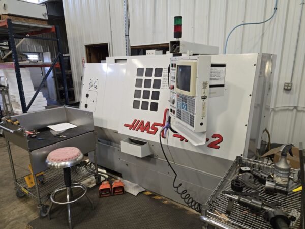 Haas HL-2 CNC Lathe, 1998 - Tailstock, Low Hours
