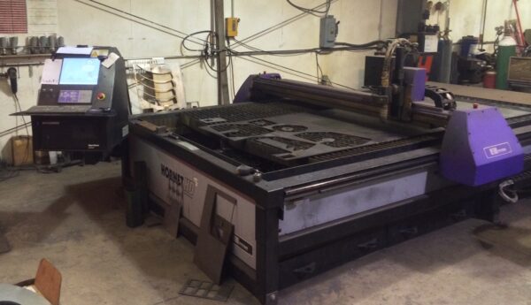 6' x 12' Hornet HD Retro HHD78-ETR150 CNC Plasma Cutting System, 2011 - HPR130XD-needs repair