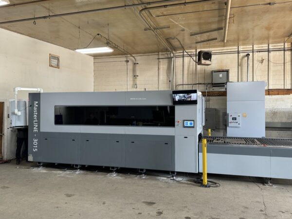 12kw Accurl Masterline 3015 Fiber laser, 2025-5' x 10' Shuttle