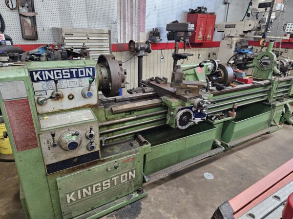 25” x 96” Kingston Geared Head Lathe Model HL2500, 1981