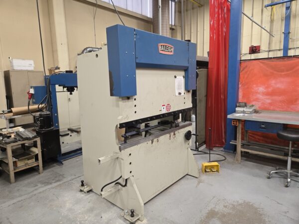 50 Ton x 5' Baileigh BP-5060 Hydraulic Press Brake, 2018 - Available Immediately