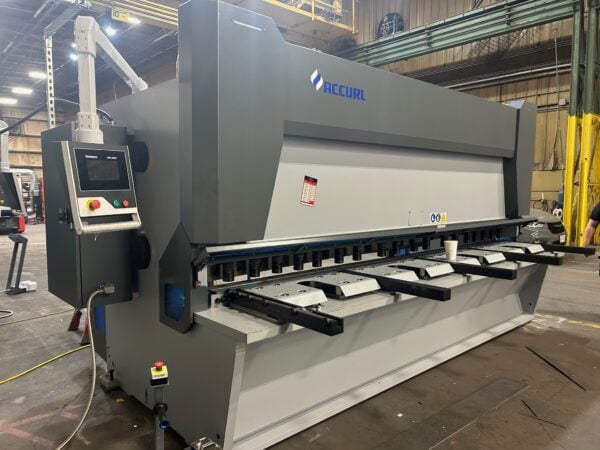 1/2" x 13' Accurl Matercut CNC shear, 2025
