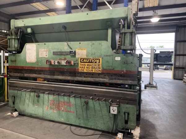 90 Ton x 12' Cincinnati 90CBX10 Hydraulic Press Brake, 1989