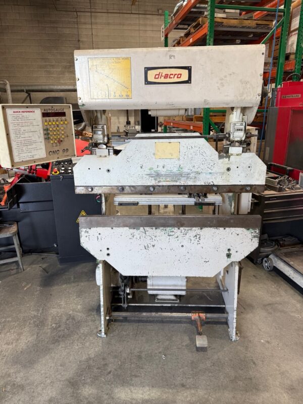 17 Ton x 4' Di-Acro 14-48-1 Hydraulic Press Brake, 1976 - Backgauge
