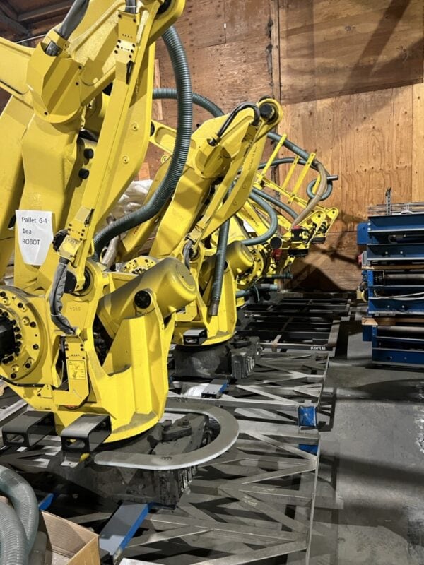 Fanuc R-30iB Plus Palletizing Robot, 2019 - Equipped with End of Arm Tooling and Teach Pendant - Three of Four