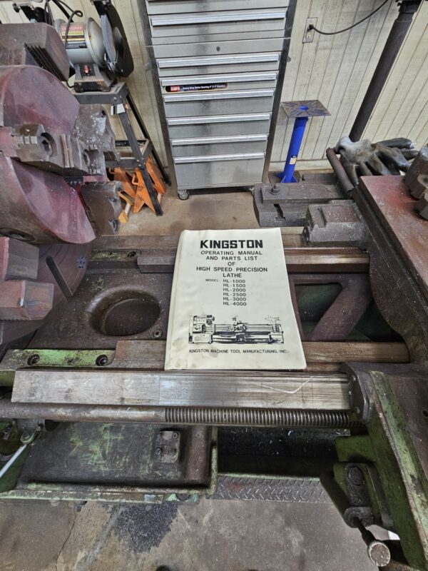 25” x 96” Kingston Geared Head Lathe Model HL2500, 1981 - Image 10