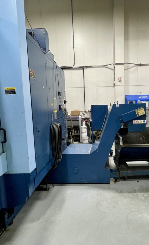 Matsuura H-Plus 630 HMC, 2007 - 630mm Pallets, TSC, Renishaw Probing, Full 4th Axis - Image 10