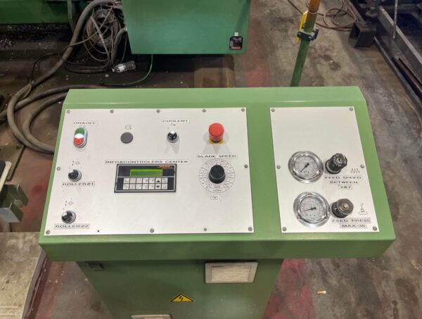 Peddinghaus PCD-1100 Beam Drill Line with 1100-510 DG Miter Saw, 2009 - Image 11