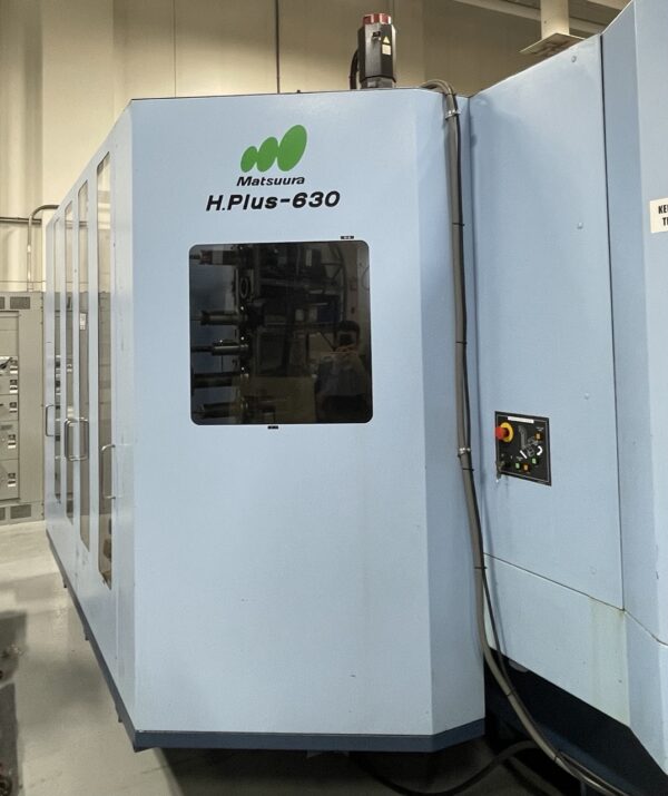 Matsuura H-Plus 630 HMC, 2007 - 630mm Pallets, TSC, Renishaw Probing, Full 4th Axis - Image 12
